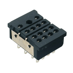 China relay socket 18F 4C A for relay MY4 PCB mount supplier