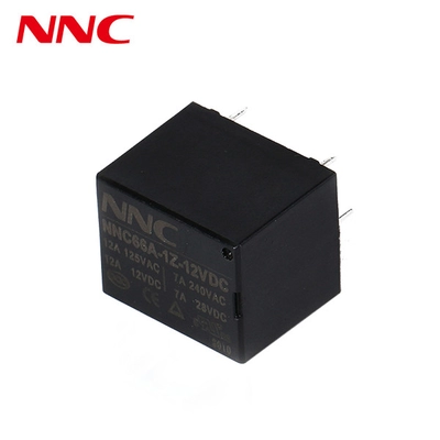 NNC sugar cube miniature PCB relay NNC66A( T73 ) sugar cube 5A 7A 10A electromagnetic relay 12V for welding machine