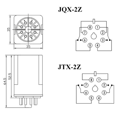 NNC Clion power relay HHC70A NNC70A(JQX-10F) 2Z 3Z 8pins 11pins dpdt safety relay