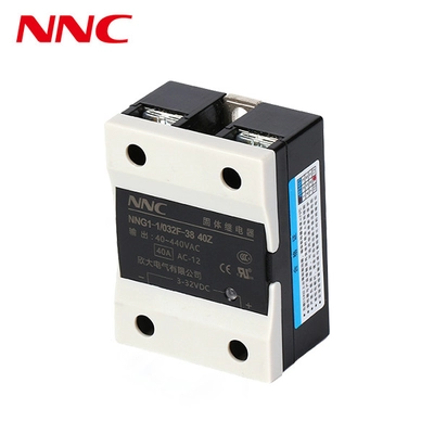 DC-AC and AC-AC NNC Solid State Relay NNG1-1/032F-38 with 10-120A Load Current for Industrial Applications