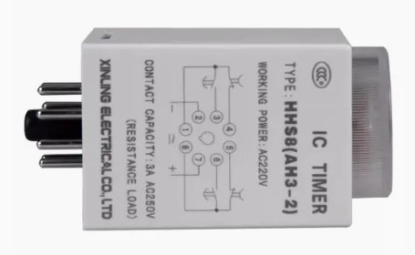 HHS8-/N (AH3-N) Time Relay with Transient Contact Energisation Delay