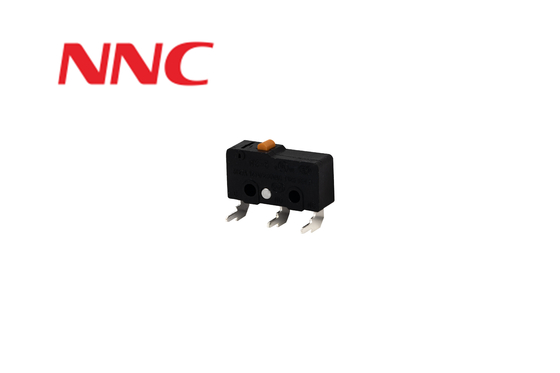 NNC Push Button Microswitch NS-5D1P with left bend Terminal Pin Plunger Microswitch
