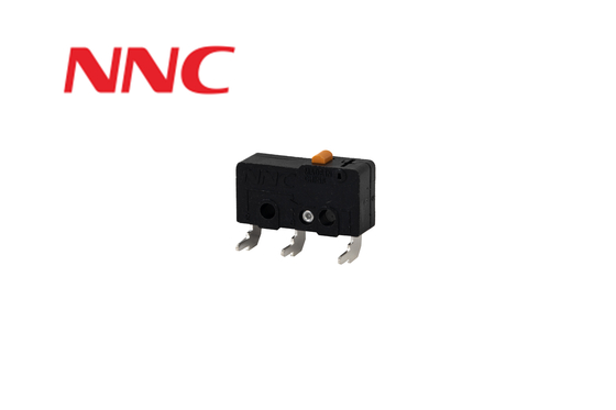 NNC Push Button Microswitch NS-5D1P with left bend Terminal Pin Plunger Microswitch