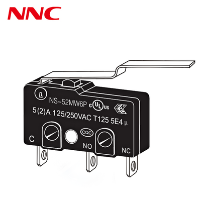 NNC Dustproof Microswitch NS 2mm gap Series with different kinds of lever High-Speed and Accurate Switch for Industrial Automation