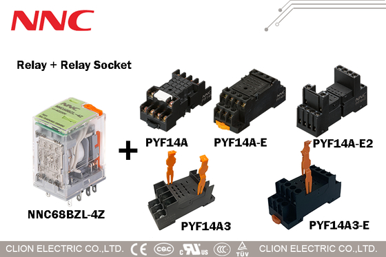 NNC General Purpose Relay NN68BZL high dc voltage relay for Car Charging pile Solar Energy