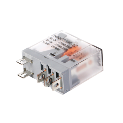 NNC Miniature Intermidiate Power Sealed Relay NNC69K ROHS Compliance Relay with LED Indicator and lockable test button