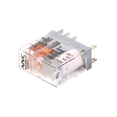 NNC Miniature Intermidiate Power Sealed Relay NNC69K ROHS Compliance Relay with LED Indicator and lockable test button