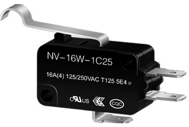 NV-16W-1C25 micro switch supplier