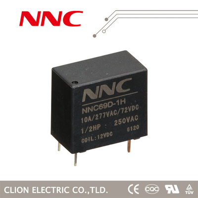 NNC miniature electromagnetic PCB Relay NNC67E T90 12v 24v voltage relay supplier