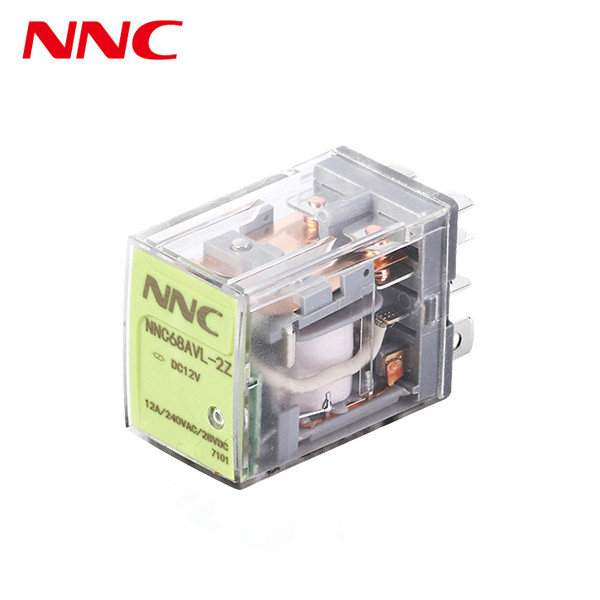 general purpose relay NNCC68AVL, 2pole with led indicator with test ...