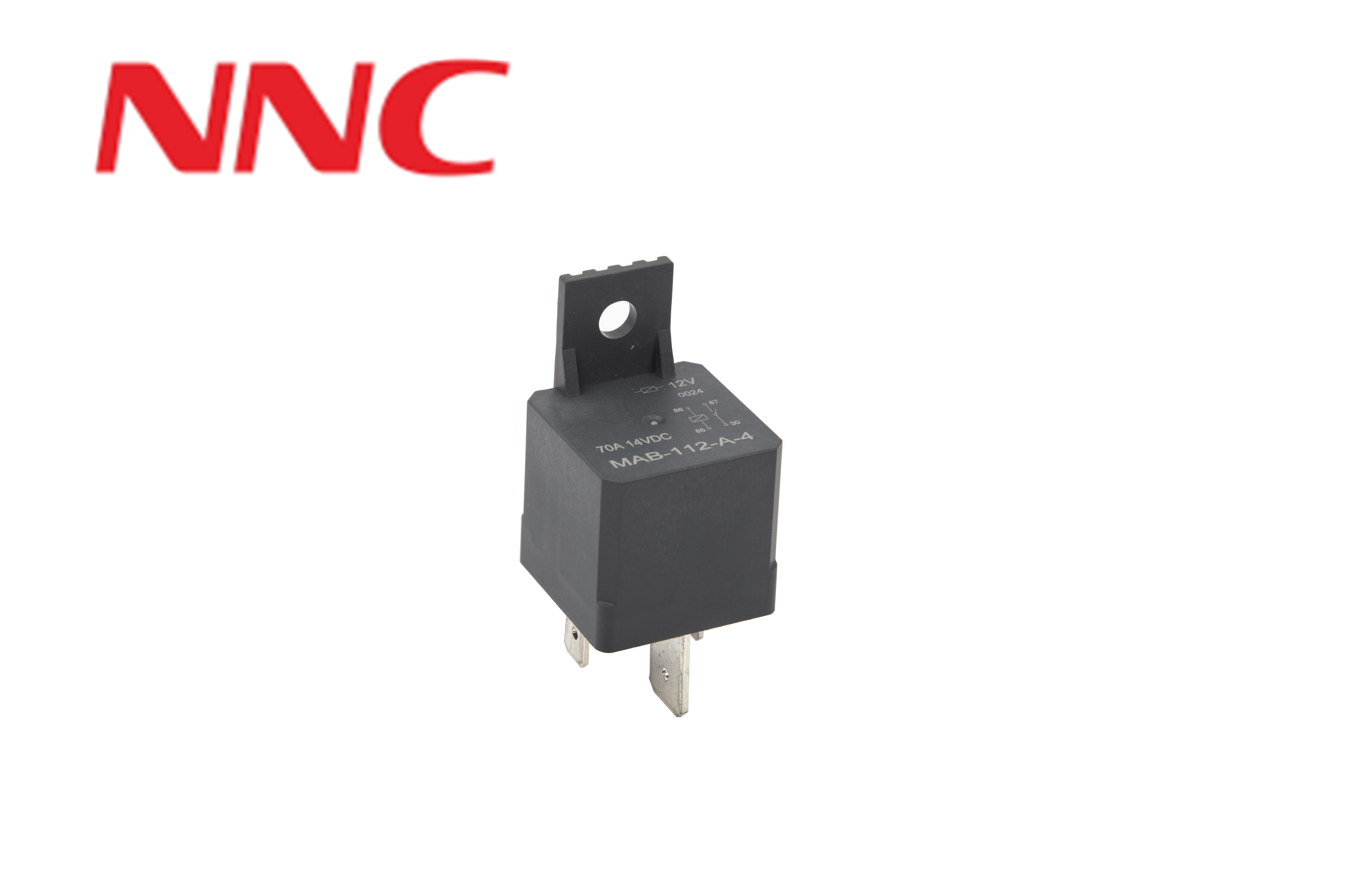 Automotive Relay Mab series 12VDC 70A 4pins 1H Normally Open Car Relay