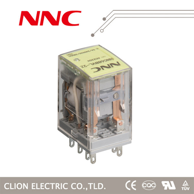 industrail control relay NNC68BZL, NNC68BVL, 2pole 4pole with led with test button socket type relay MY4NJ