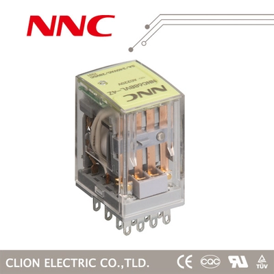 industrail control relay NNC68BZL, NNC68BVL, 2pole 4pole with led with test button socket type relay MY4NJ