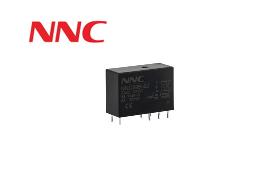 NNC Miniature Industrial Control relay NNC69B-1Z (JQX-14FF-1C) 3.5mm pin pitch, 5Pin, electrical 24v dc pcb relays