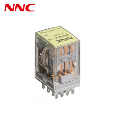 Clion industrial control relay NNC68BVL, 2pole, 4pole with led indicator and test button intermediate relay MY4NJ
