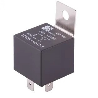 Automotive Relay mAh-112-2A-4 40A 12V 5pins with silver alloy contact Power Electromagnetic Universal Auto Relay for vehicle