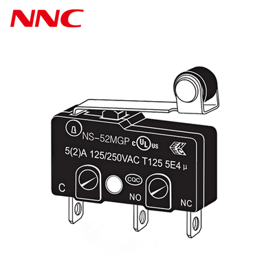 NNC Dustproof Microswitch NS 2mm gap Series with different kinds of lever High-Speed and Accurate Switch for Industrial Automation