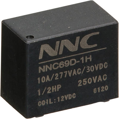 NNC Subminiature Power Relay NNC69D ROHS Compliance General Purpose Voltage Relay for Car Charging pile Solar Energy
