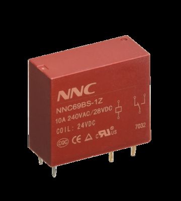 NNC Miniature High Power Sealed Relay NNC69B General Purpose Voltage Relay for Car Charging pile Solar Energy