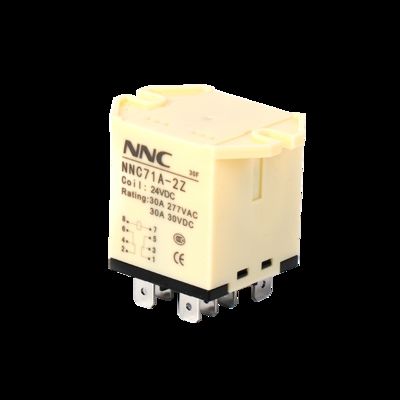 NNC 24VDC 30A JQX-30F Power Relay NNC71A Relay high DC voltage relay for Car Charging pile Solar Energy