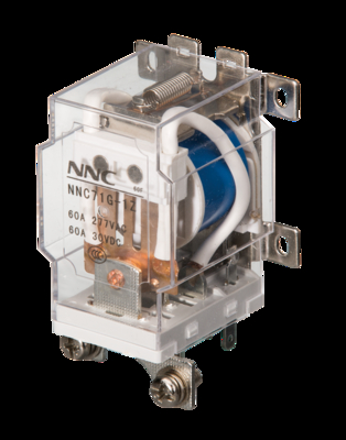 NNC 28VDC 60A JQX-60F Power Relay NNC71G High DC Voltage Relay for Car Charging pile Solar Energy
