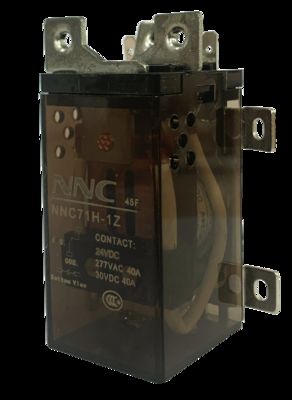 NNC 28VDC 40A JQX-45F Power Relay NNC71H High DC Voltage Relay for Car Charging pile Solar Energy